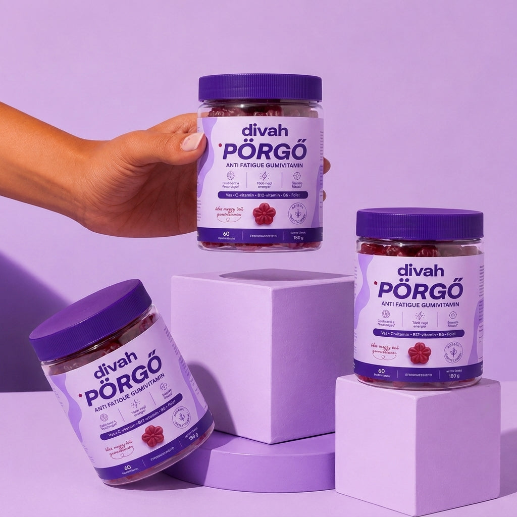 PÖRGŐ – Anti Fatigue gumivitamin