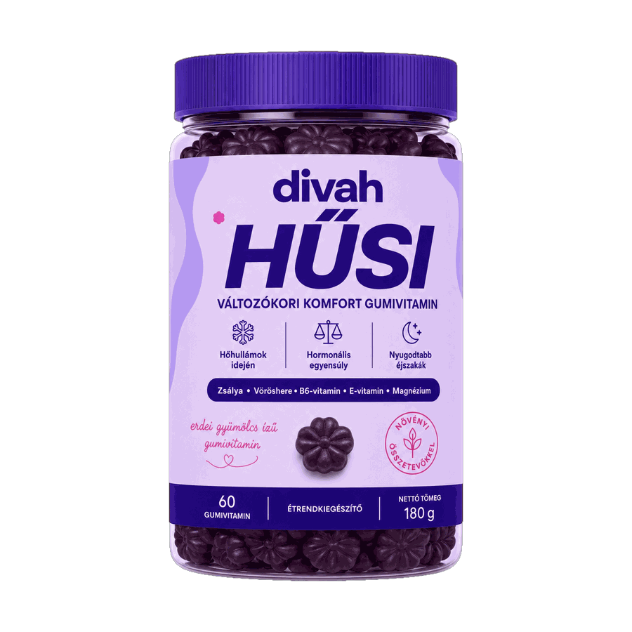 HŰSI – Változókori komfort gumivitamin (Erdei gyümölcs)