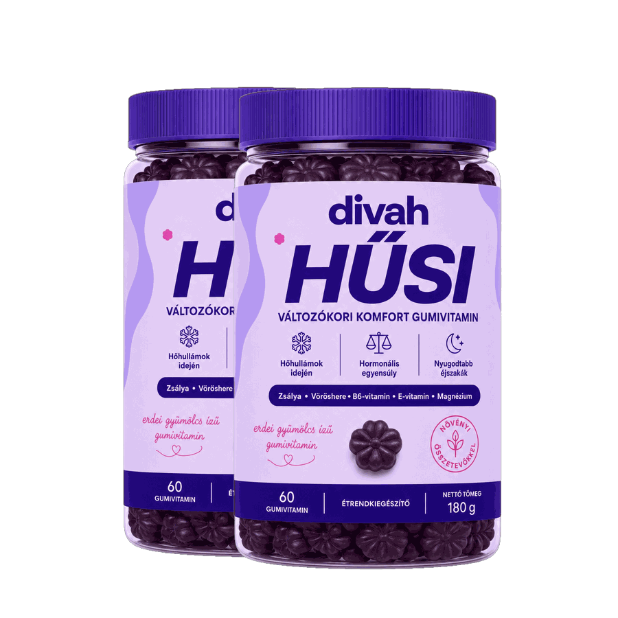 HŰSI – Változókori komfort gumivitamin (Erdei gyümölcs)