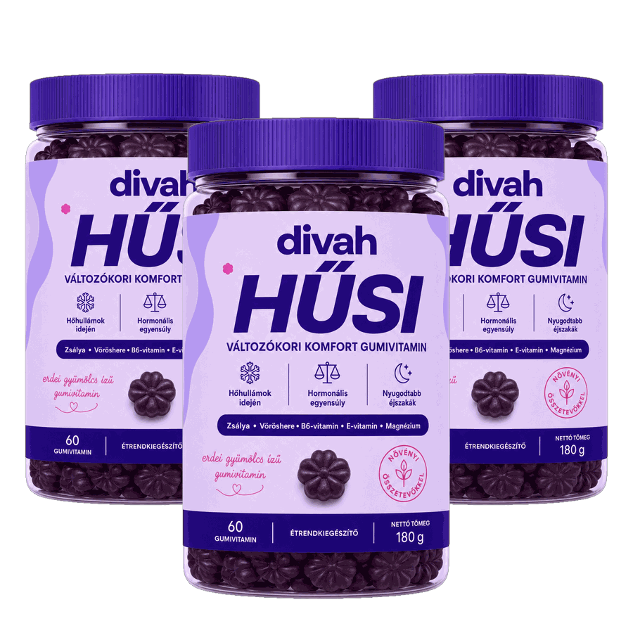HŰSI – Változókori komfort gumivitamin (Erdei gyümölcs)